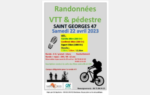 ext - Randonnées VTT et pédestres (47 Saint Georges)