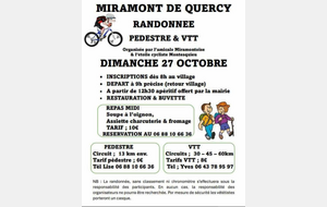 ext - Randonnée VTT (82 Miramont de Quercy)