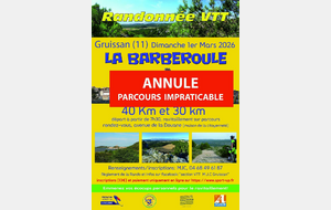 ext - ANNULé La Barberoule (11 Gruissan)