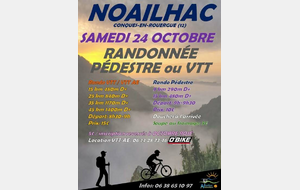ext - Rando pédestre ou VTT (12 Noailhac / Conques en rouergue)